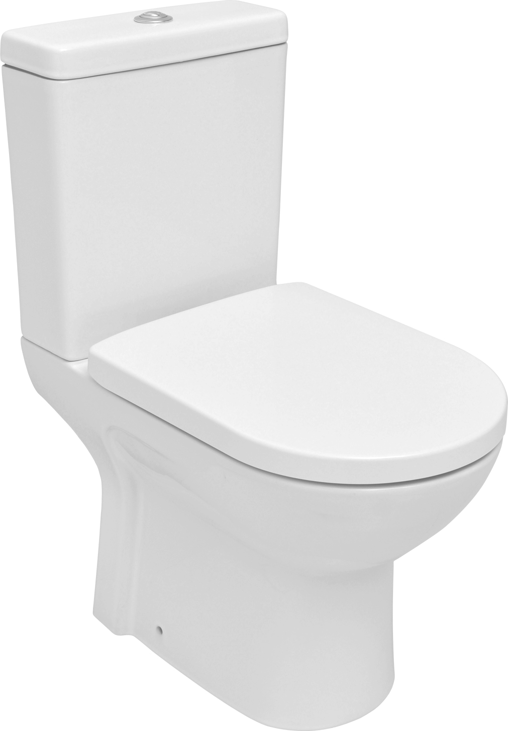 6716SL Friendly унитаз напольный, с тонким сиденьем с микролифтом, Serel