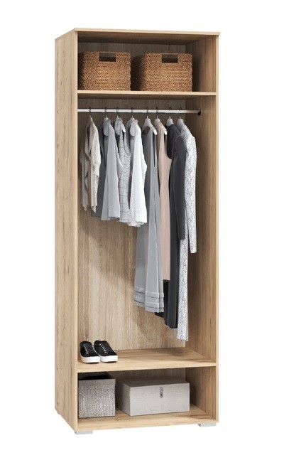 Шкаф для одежды Сканди, белый