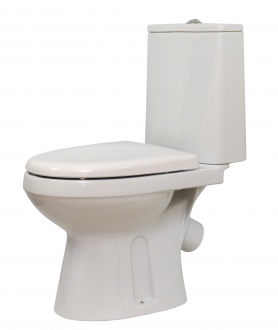 43901130021 Унитаз-компакт "Фиона" Люкс, нижний подвод воды, косой выпуск (ЦЕНА ДО ОКОНЧАНИЯ ОСТАТКОВ!!!)