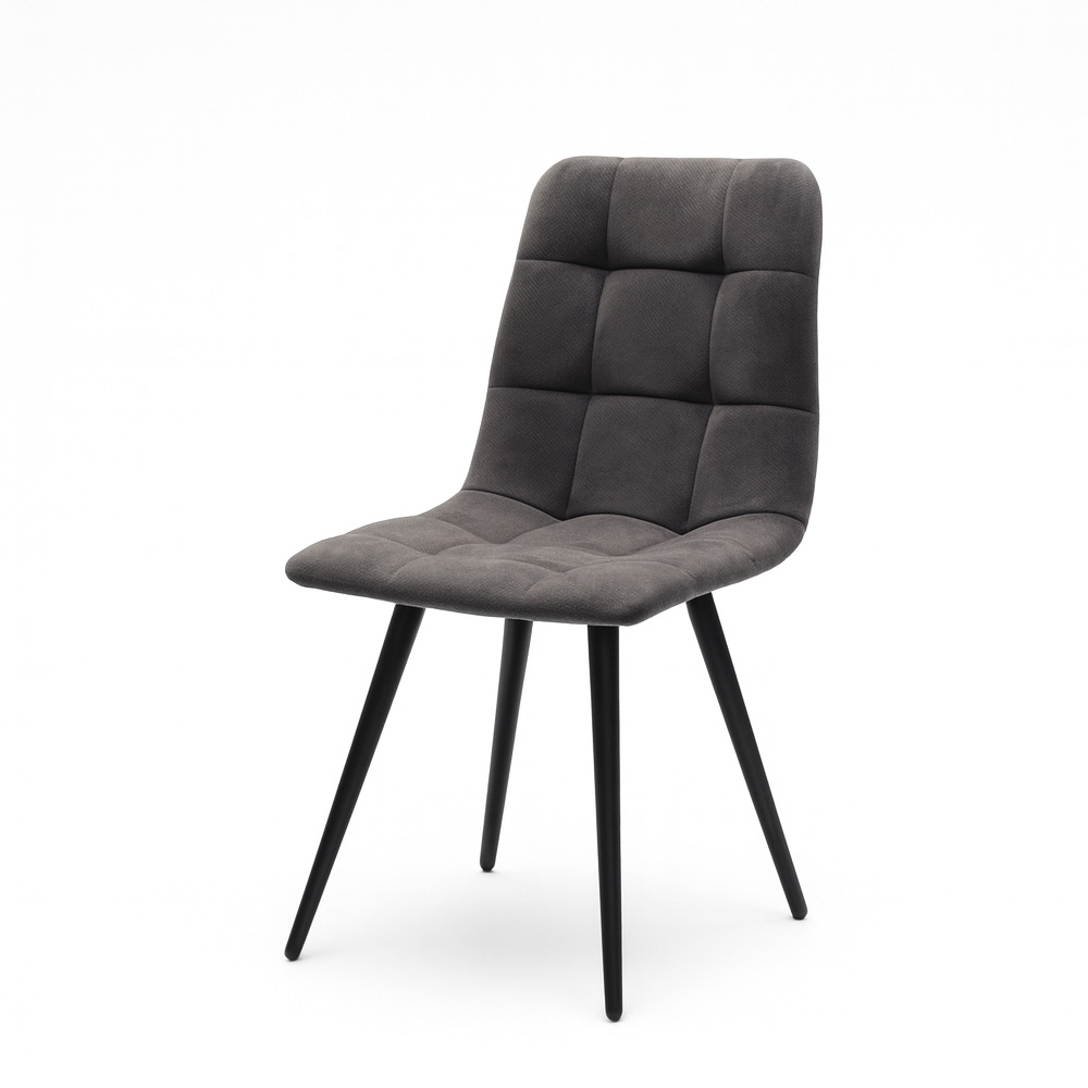 Стул Агат (2 шт), Графит Софт