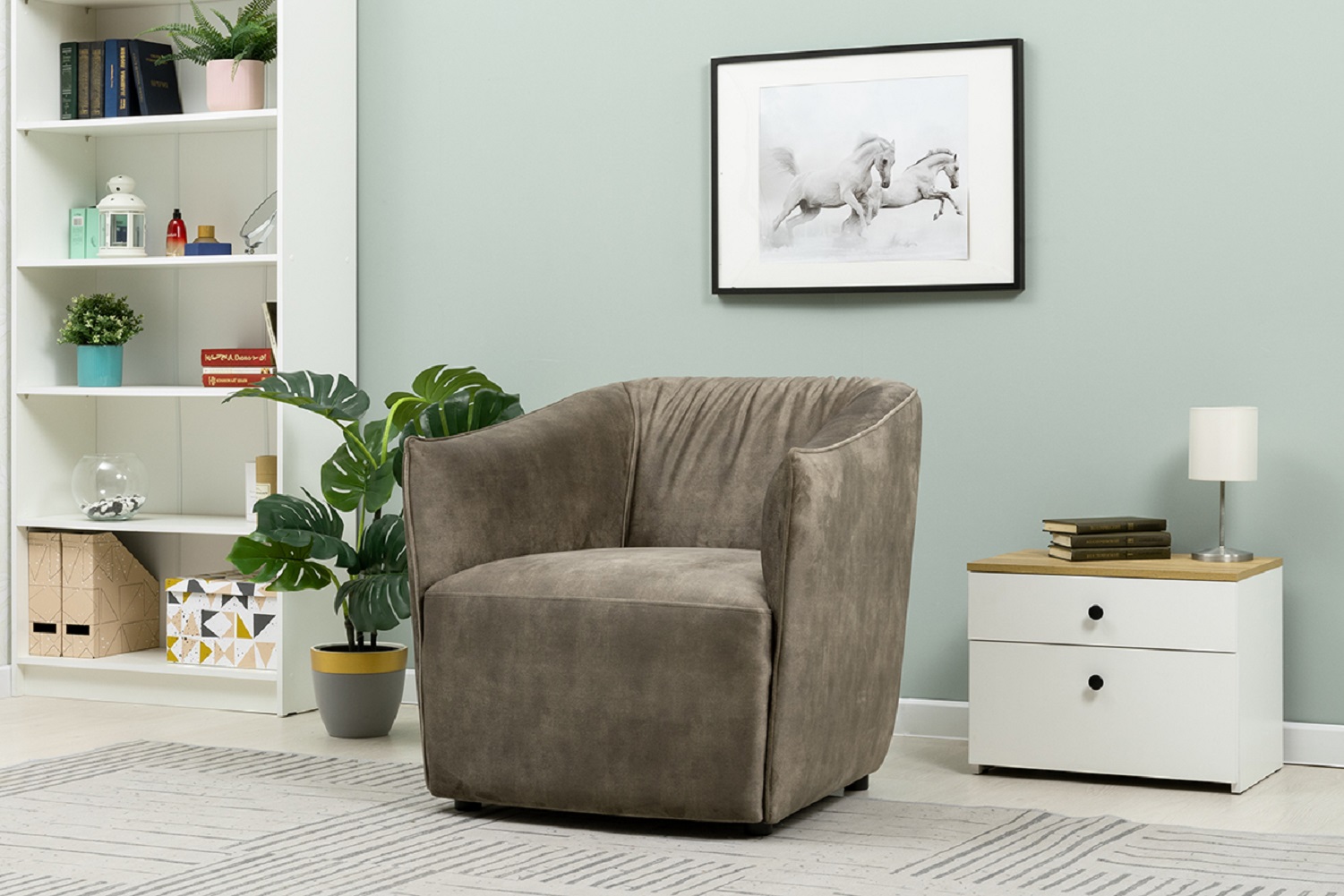 Кресло Флеш Серое