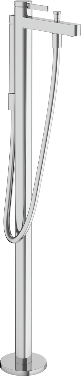 76445000 HG Finoris напольный смеситель для ванны