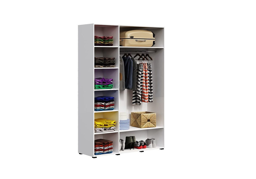 Шкаф 3-х створчатый Нэнси NEW белый глянец