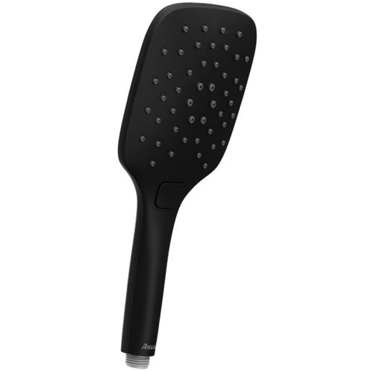 Душевая лейка Air 3 функции диаметр 120 мм 958.20 черная Душевая лейка Air 3 функции диаметр 120 мм 958.20 черная