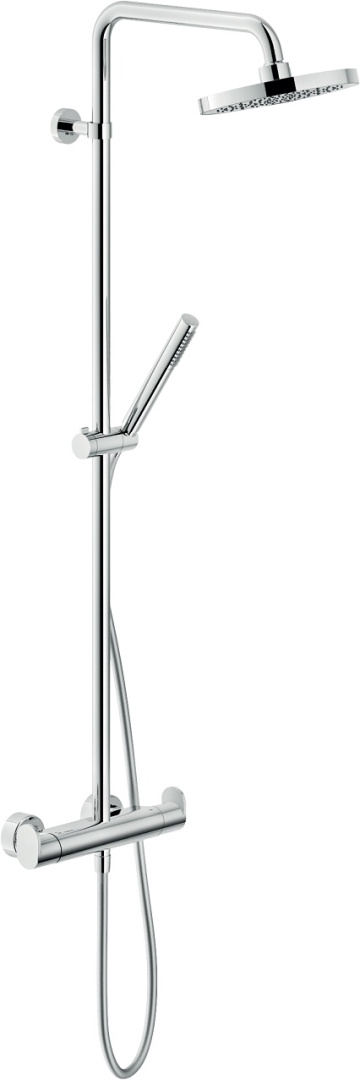 UP94030/30CR UP термостатическая душевая система, верхний душ 20 см