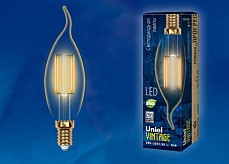 Лампа светодиодная Uniel Golden E14 5Вт K UL-00002397 Лампа светодиодная Uniel Golden E14 5Вт K UL-00002397