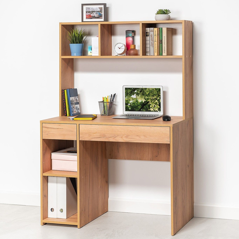 Стол компьютерный Комфорт 12.77 F, Дуб золотой