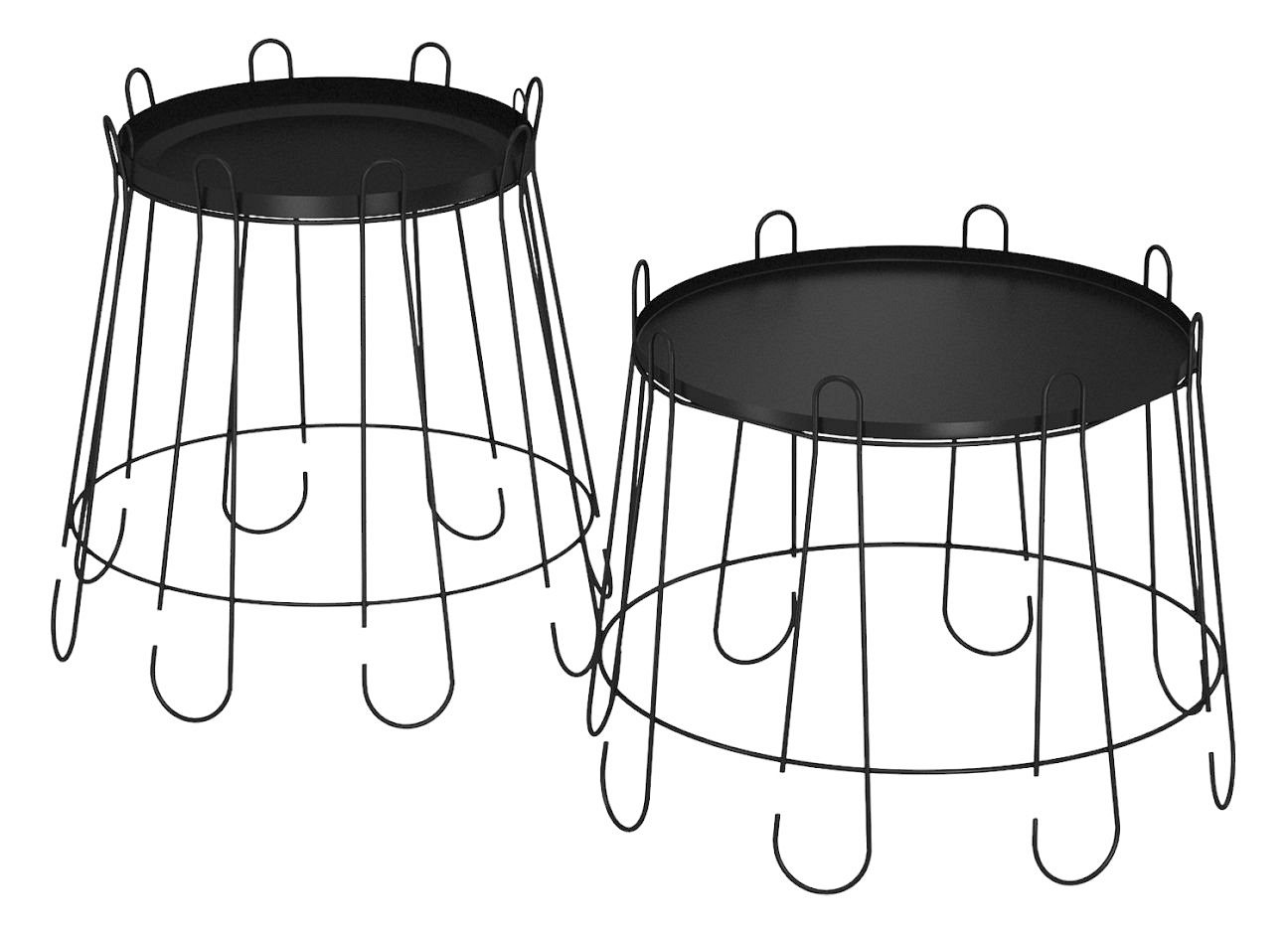 Набор из 2 столов журнальных SHT-CT6/CT6-2