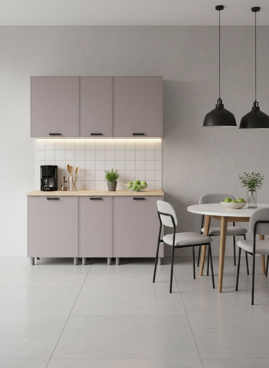 МК Аленушка 1,6м в.3 Магнолия Кашемир,скоба черный,сонома