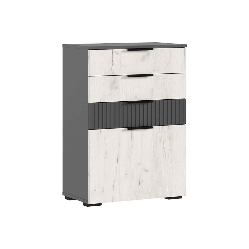 Комод Роджина (600), Графит софт