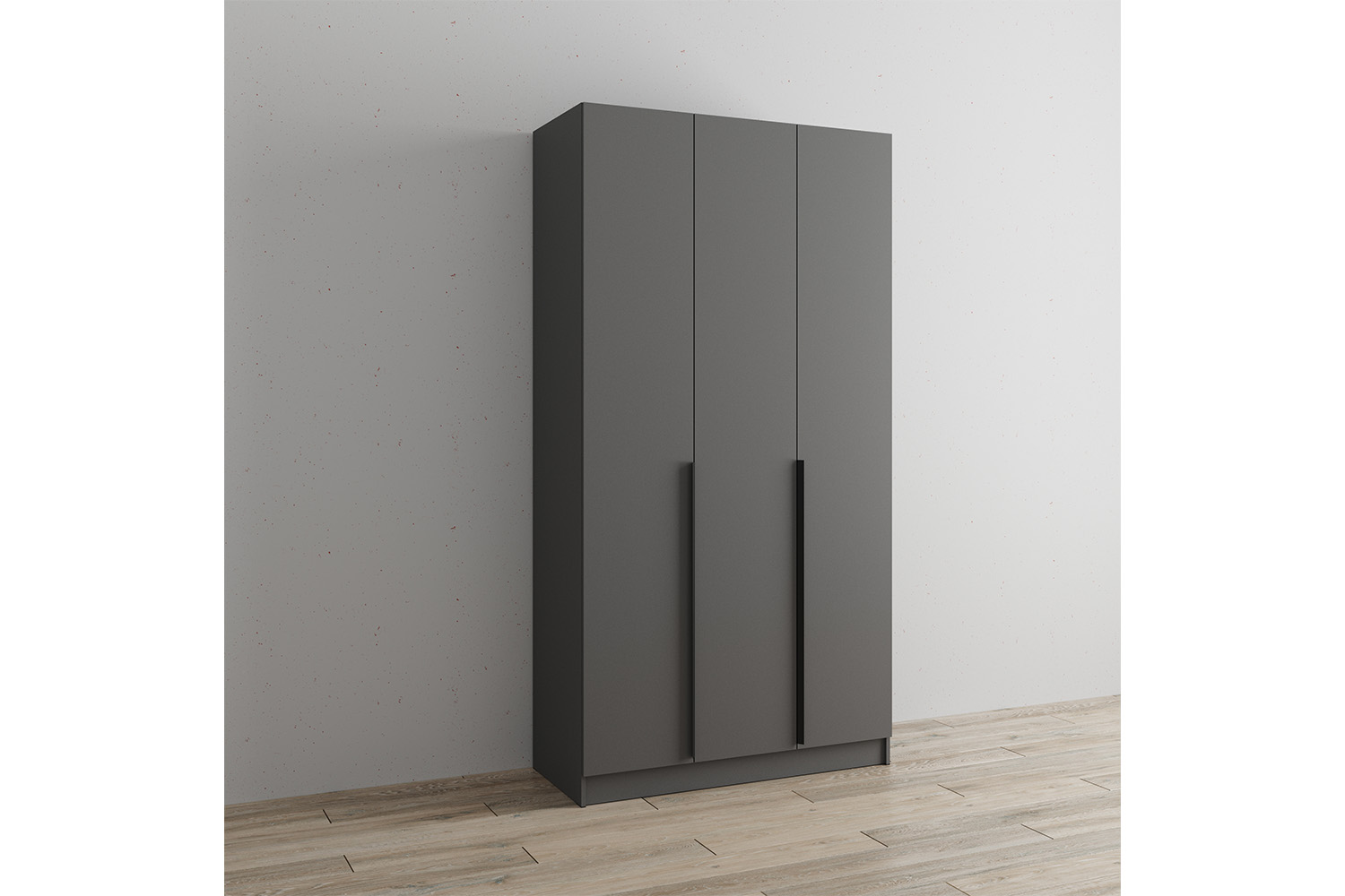 Шкаф Мадрид (1,2) без зеркала графит серый Шкаф Мадрид (1,2) без зеркала графит серый