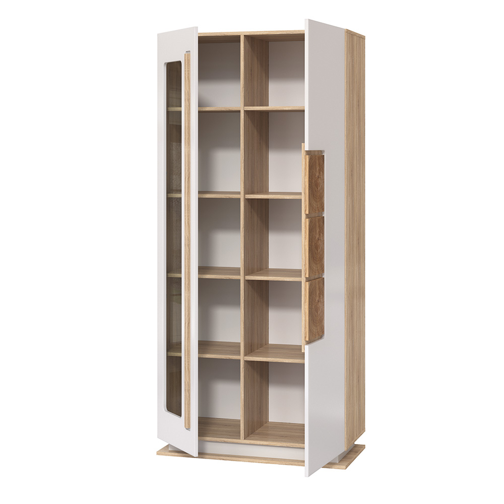 Шкаф Дора 30.02-02, Дуб Сонома, Белый