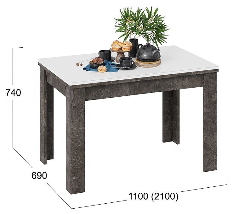 Стол обеденный Норман Стол обеденный Норман