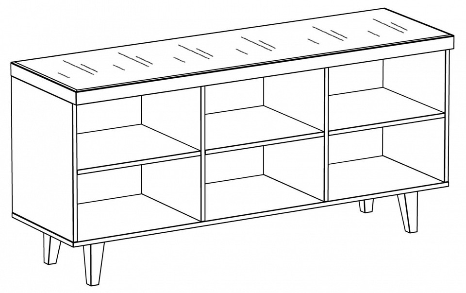 Тумба под ТВ Kristal lounge