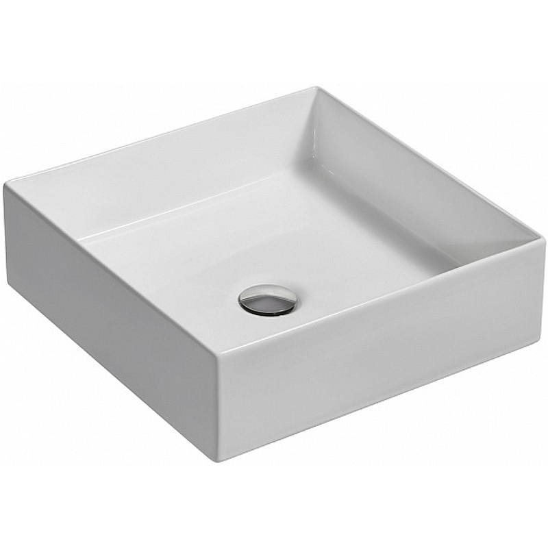 E90011-0 Delta Pure накладная раковина, тонкая керамика, 39*39