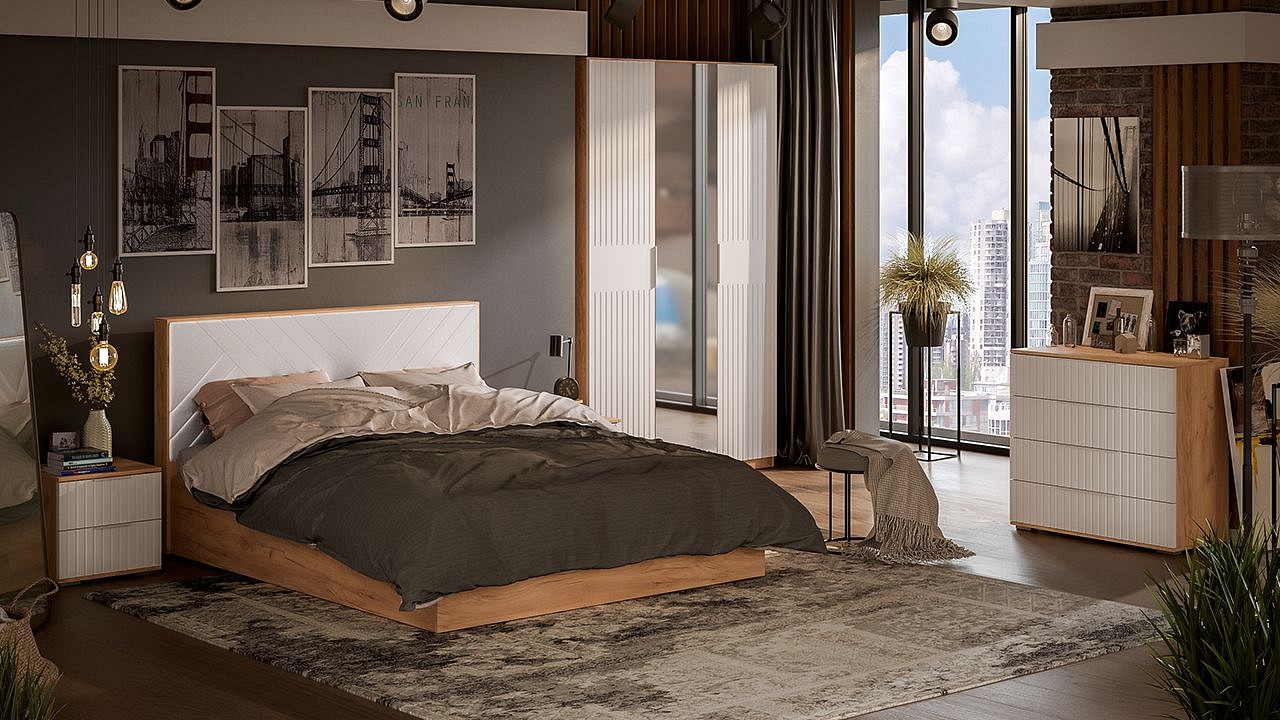 Гарнитур для спальни Хилтон