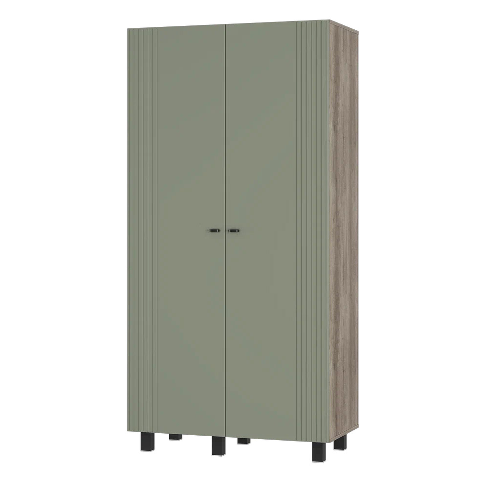 Шкаф двухстворчатый Олива ШК-03, Дуб каньон/MF12