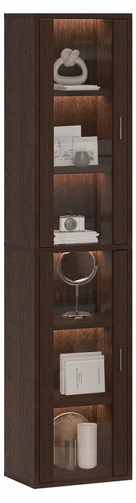 Шкаф-витрина Домино СУ(ш1в2)+2ФС