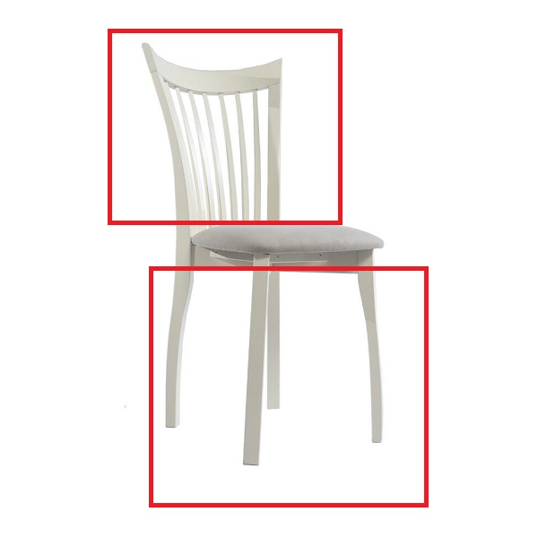 Стул Тулон каркас, слоновая кость Стул Тулон каркас, слоновая кость