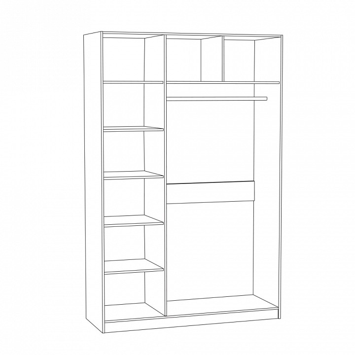 Шкаф платяной Ливерпуль 08.45 Н