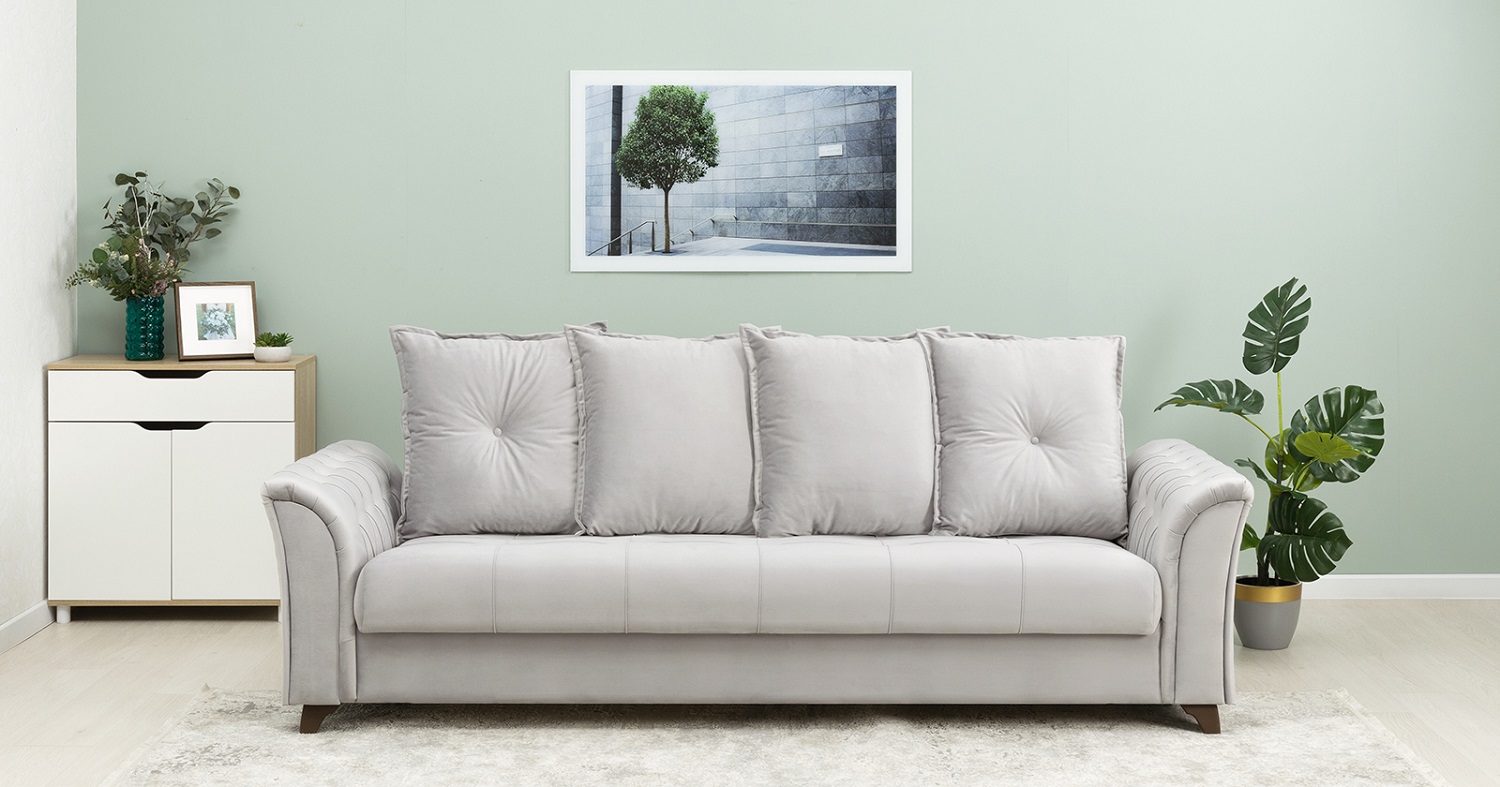 Диван кровать Ирис, Серый