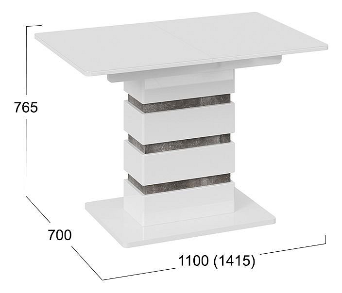 Стол обеденный Мадейра
