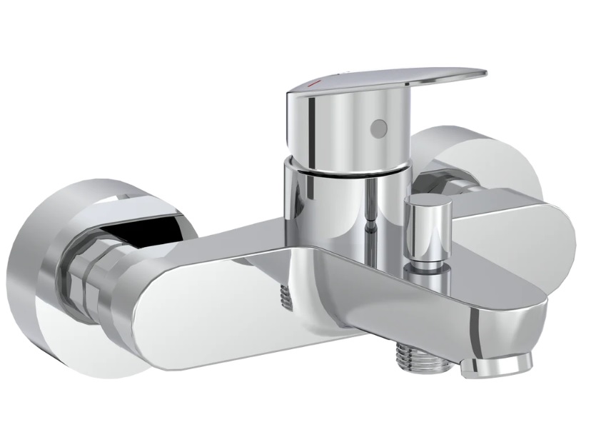 A43057EXP Flow Round Смеситель для ванны, хром