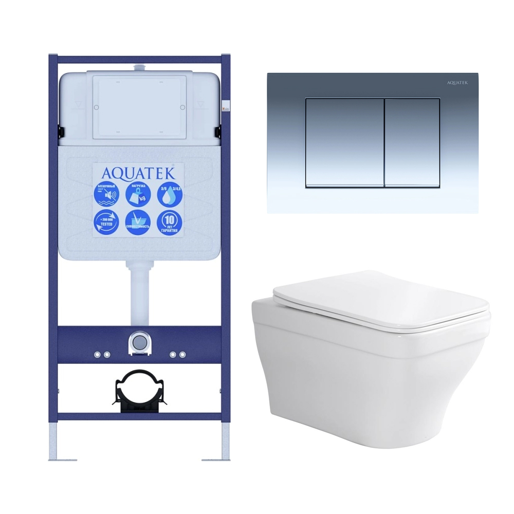 Set AQUATEK АМАДЕО (рама AQUATEK Standard INS-0000012 с звукоиз.прокладкой+крепеж KKI-0000002+кнопкаKDI-0000010+унитаз АМАДЕО AQ1163-00+крышка-сиденье Set AQUATEK АМАДЕО (рама AQUATEK Standard INS-0000012 с звукоиз.прокладкой+крепеж KKI-0000002+кнопкаKDI-0000010+унитаз АМАДЕО AQ1163-00+крышка-сиденье