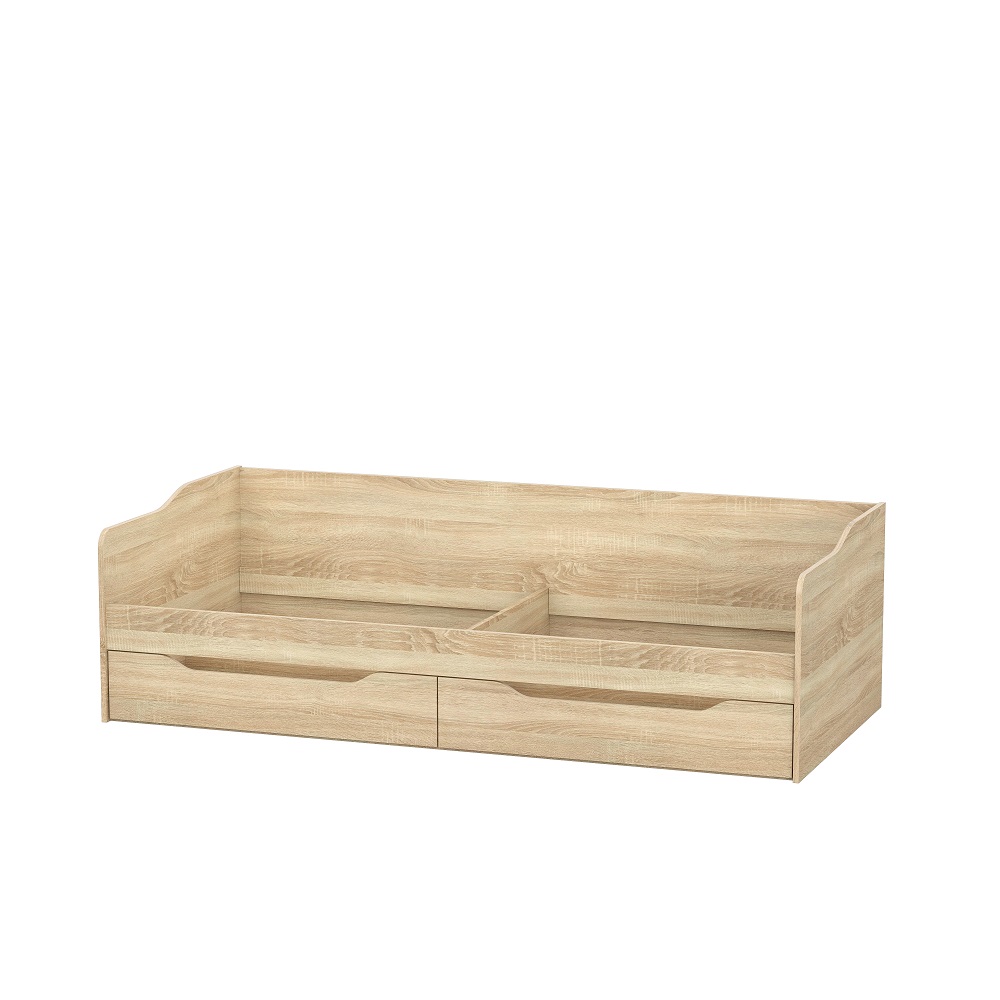 Кровать детская с основанием КР 1 90х200, дуб сонома