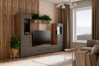 Модульная гостиная Наоми дуб каньон / графит