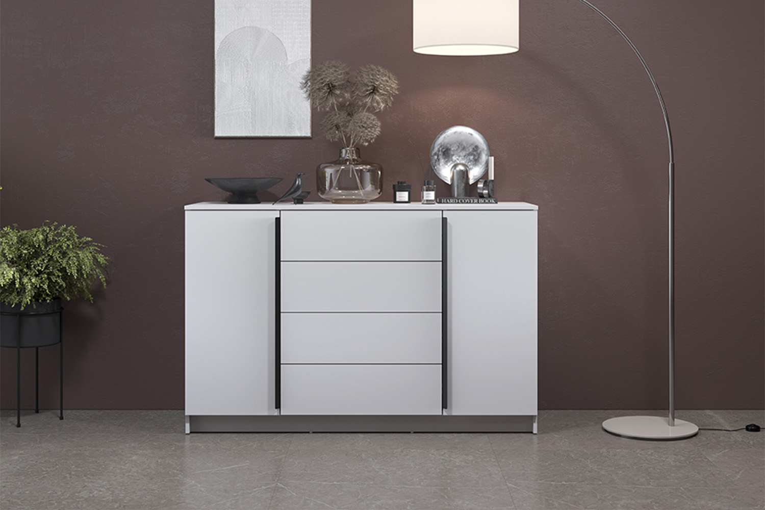 Комод Брандо 67.11, Белый