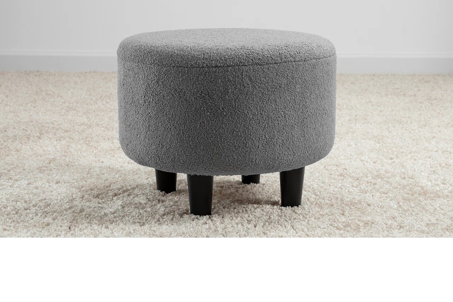 Пуф Шон Серый