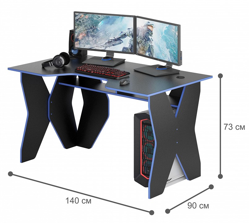 Стол компьютерный Форсаж-1