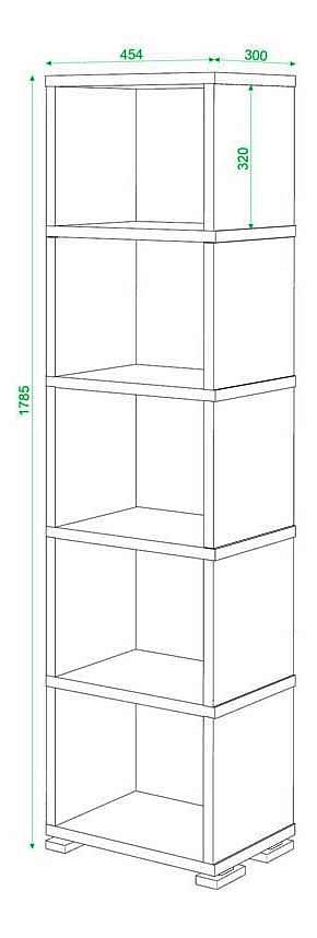 Стеллаж Домино СБ-15/5