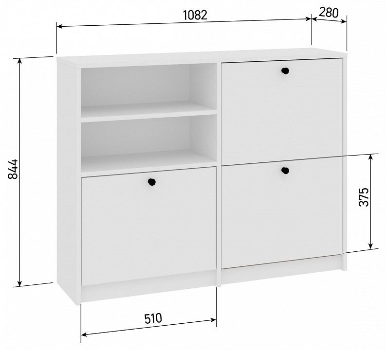 Тумба для обуви Найс