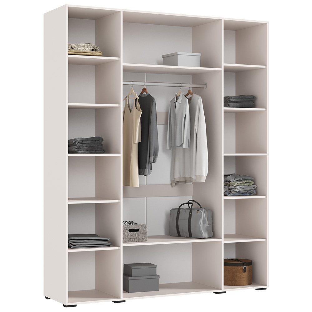 Шкаф четырехстворчатый Флэш (1800), Кашемир Шкаф четырехстворчатый Флэш (1800), Кашемир