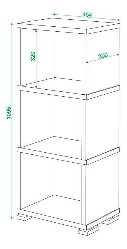 Стеллаж Домино СБ-15/3
