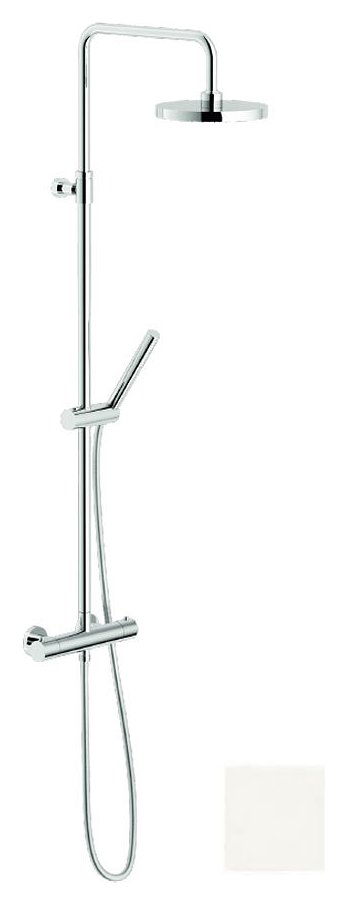 LV00030/50WM LIVE термостатическая душевая система, верхний душ 20 см, матовый белый LV00030/50WM LIVE термостатическая душевая система, верхний душ 20 см, матовый белый