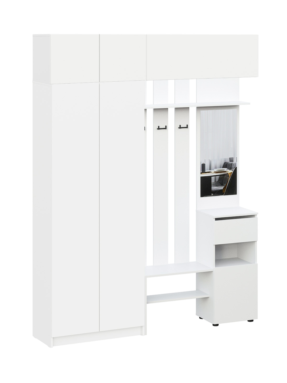 Прихожая Бали, Белый. Комплект 22