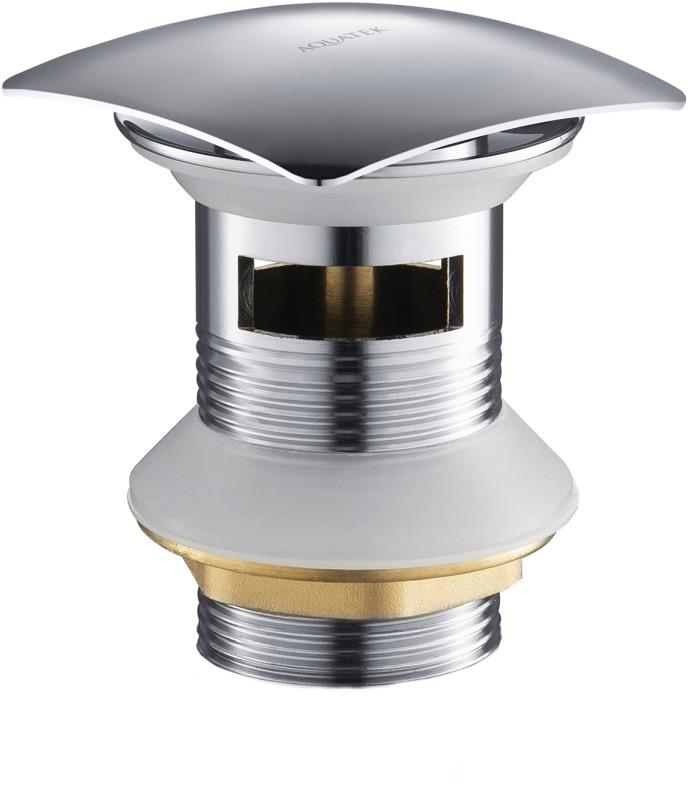 AQ6004CR сливной набор для раковины Push-open с переливом, крышка квадратная