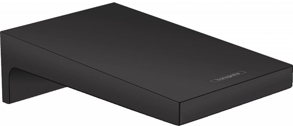 32543670 HG Metropol излив для ванны 185 мм матовый черный