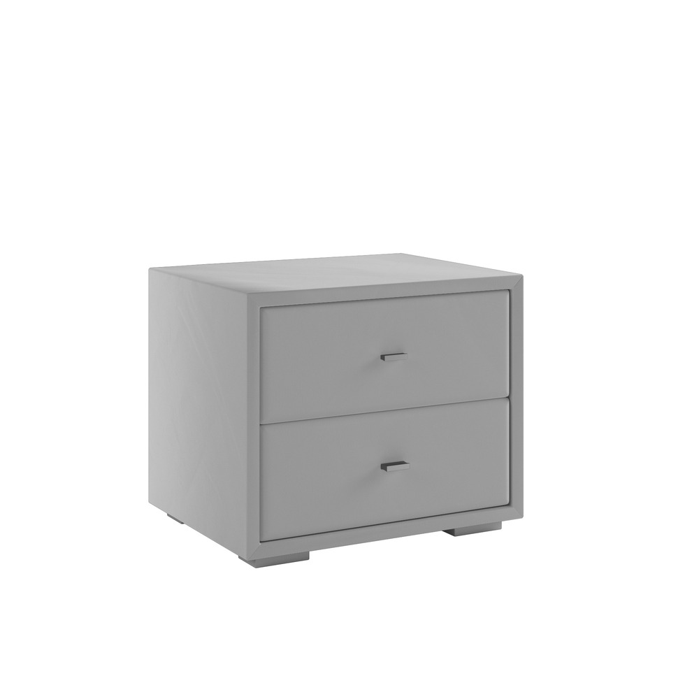 Тумба прикроватная интерьерная, Светло-серый
