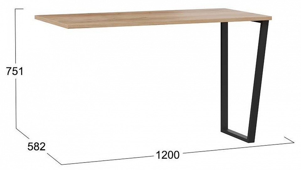 Стол письменный Порто ТД-393.15.01