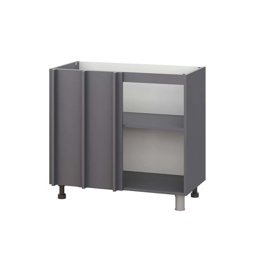 Стол угловой Денвер С 1000у, Графит