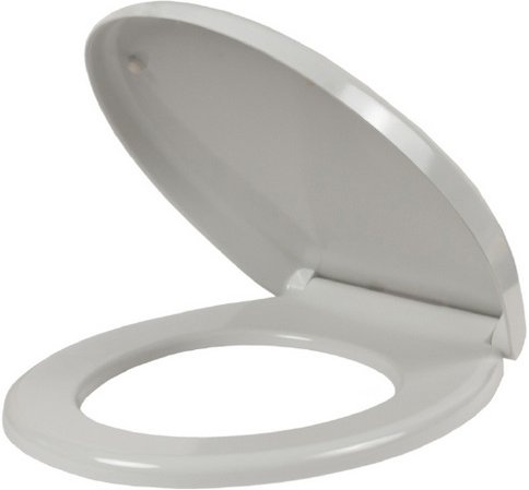 17503 BRIVE,JULY, PATIO Сиденье дюропласт быстросъемное с микролифтом, белый (для EDV102, E4345, E4187, UJV102)