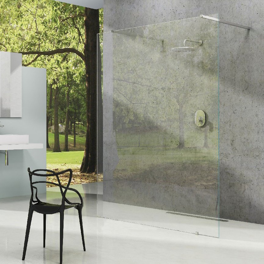 ST Walk-In Free 1200 x 2000 блестящий + транспарент