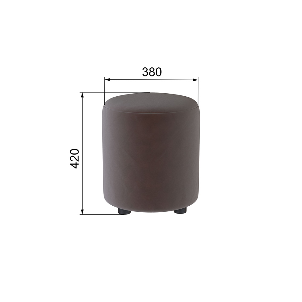 Пуф Рой, Коричневый