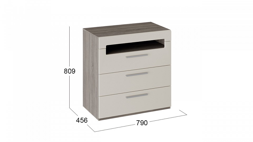 Комод Фьюжн ТД-260.04.01