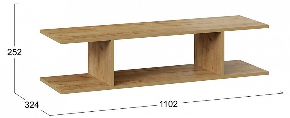 Полка навесная Хилтон