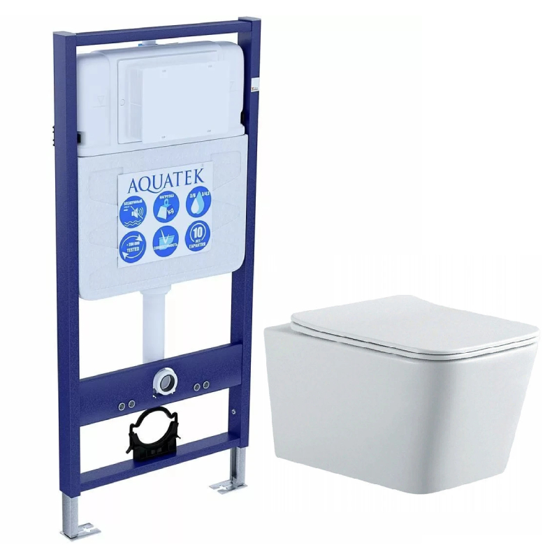 SET AQUATEK ЛИБРА N cm (рама AQUATEK Standard INS-0000012(без клавиши и крепежа)+унитаз ЛИБРА New AQ1148N-00 с тонким сиденьем soft-close SET AQUATEK ЛИБРА N cm (рама AQUATEK Standard INS-0000012(без клавиши и крепежа)+унитаз ЛИБРА New AQ1148N-00 с тонким сиденьем soft-close